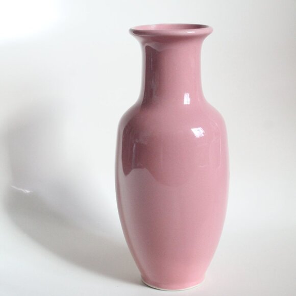 [MILLARD LISTER] Matching Pink Classically Shaped Vases (Canada/Japan) - Picture 4 of 12